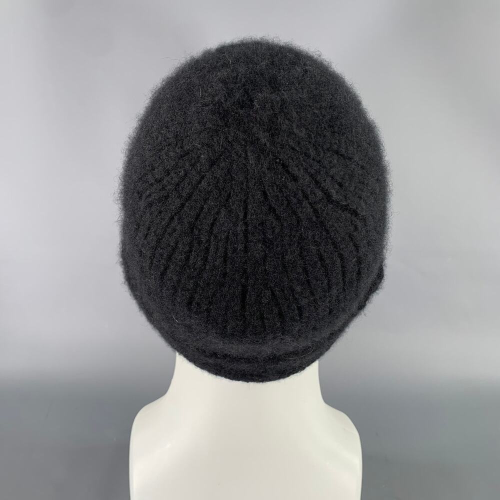 CELINE Size One Size Black Cashmere - Silk Hats - Picture 4 of 8